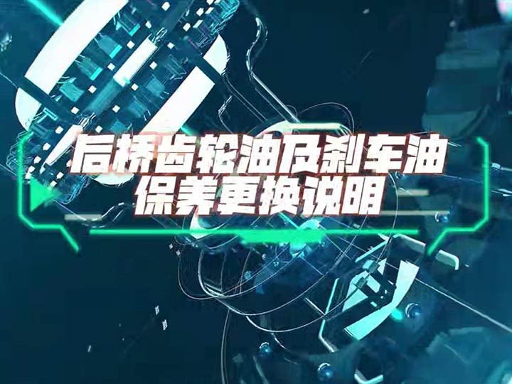 齿轮油及刹车油保养说明